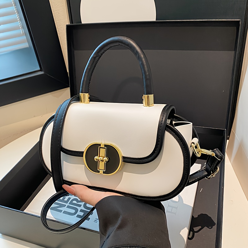 Luxury Bags Without Logo - Women's Elegant Small Square Crossbody Bag