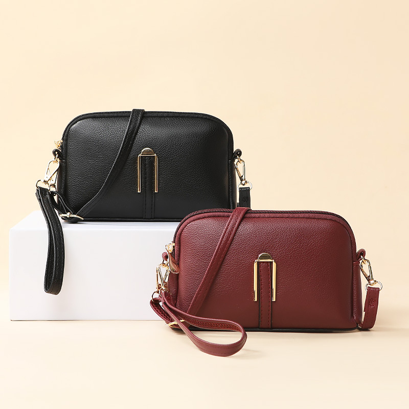 Luxury Bags Without Logo - New Genuine Leather Crossbody Bag For