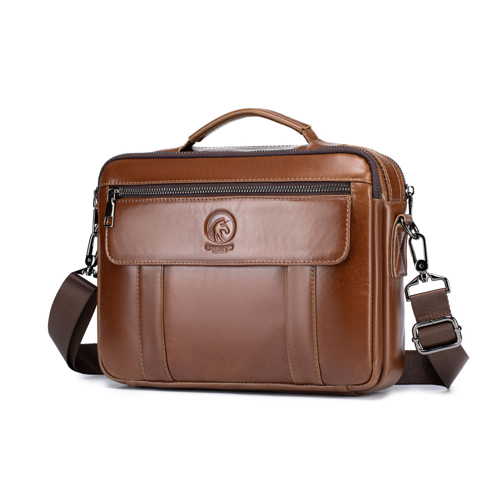 New men's mini crossbody bag,  - Key Holder Leather Pouch ulasan dan harga