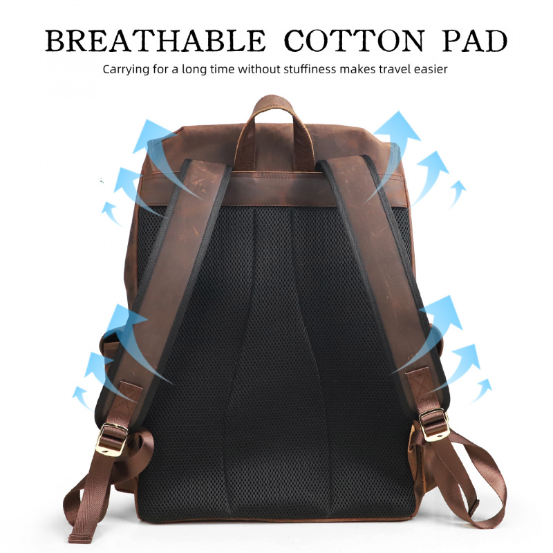 New Arrivals Leather Backpack  - Luxury Bags Vintage ulasan dan harga