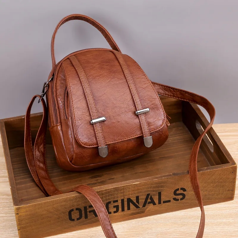 Multi-Functional Soft PU Leath - Luxury Bags Without Logo ulasan dan harga