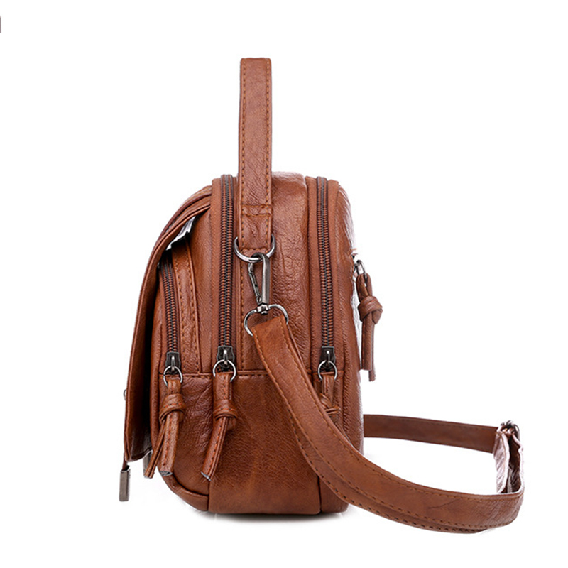 Multi-Functional Soft PU Leath - Luxury Bags Without Logo ulasan dan harga