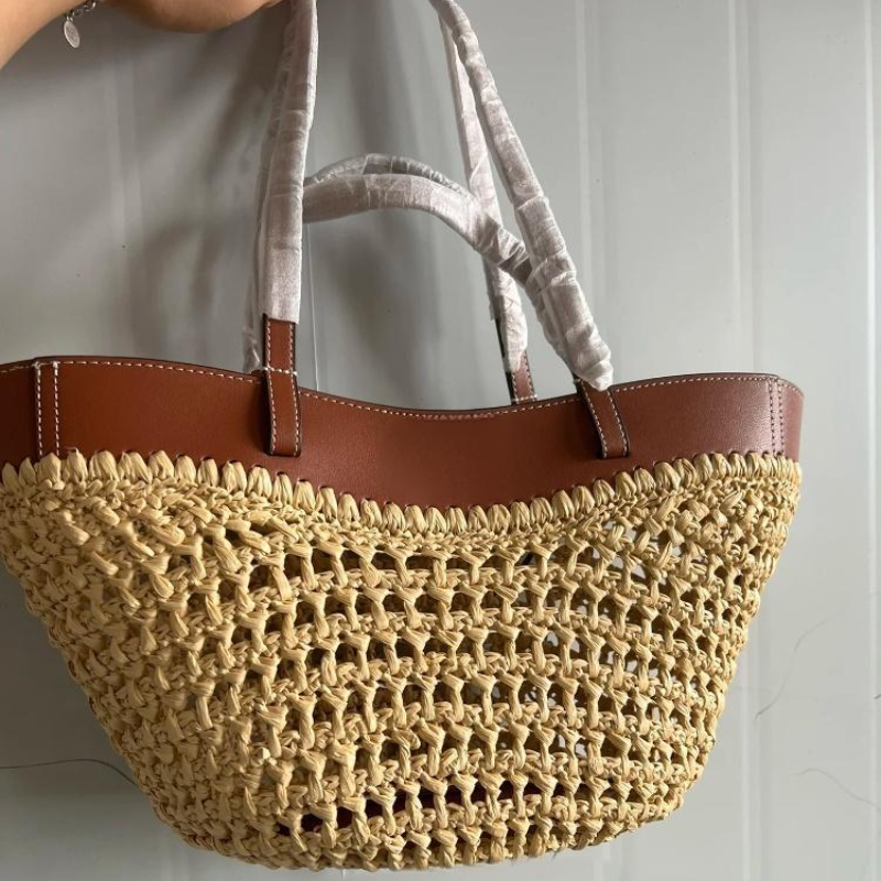 Luxury Raffia Straw Tote Bag,F - Luxury Bags For Travel ulasan dan harga
