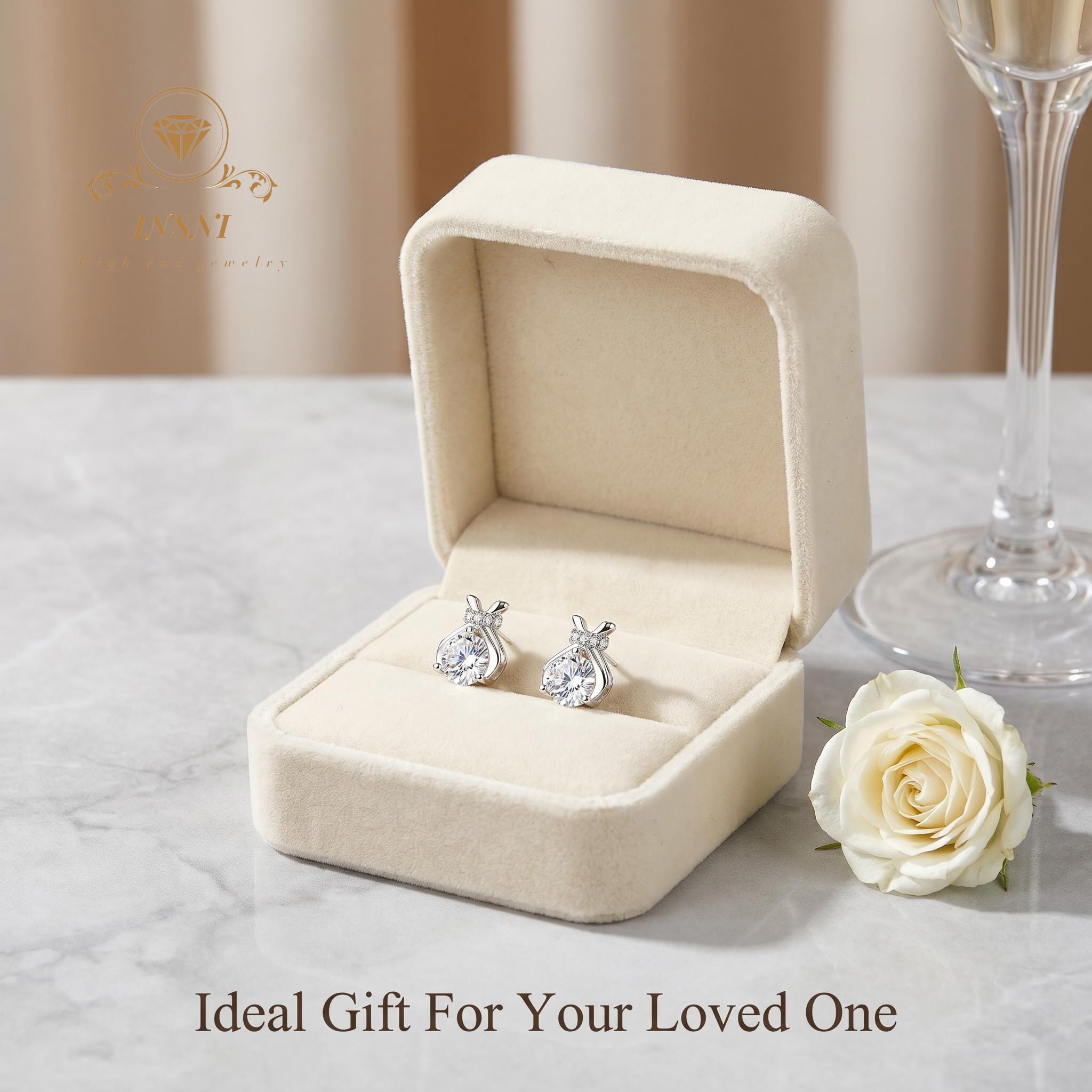 S925 Silver Moissanite Bow Luc - Luxury Bags That Are Affordable ulasan dan harga