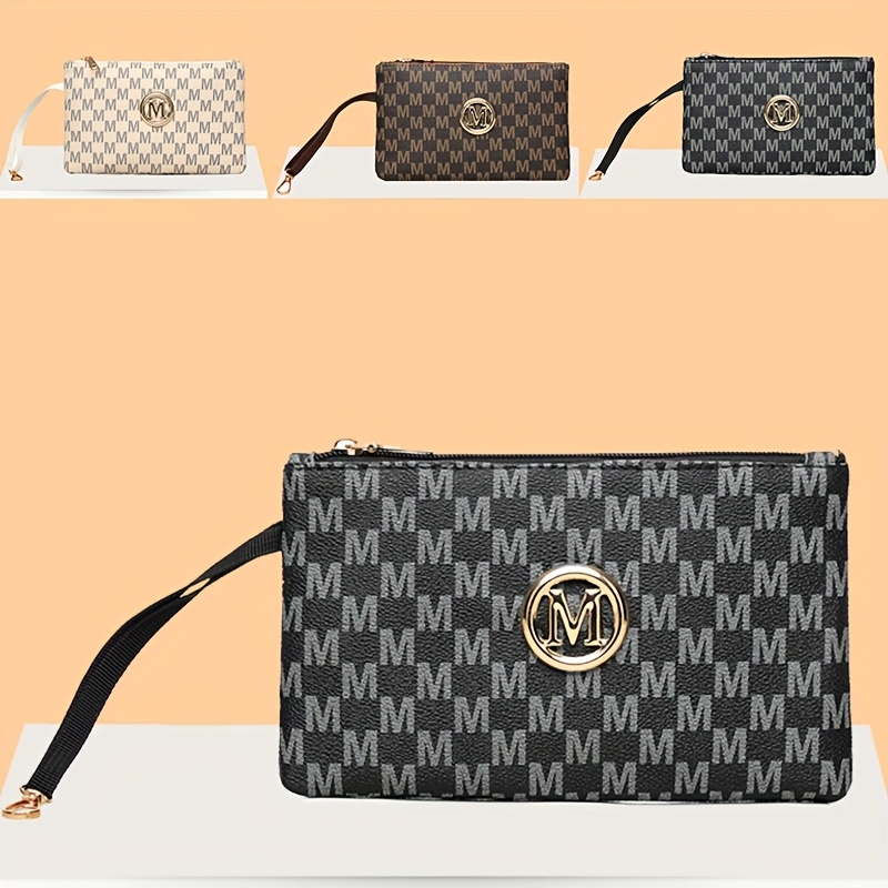 Vintage letter print women's c - Wristlet Wallet Zipper ulasan dan harga