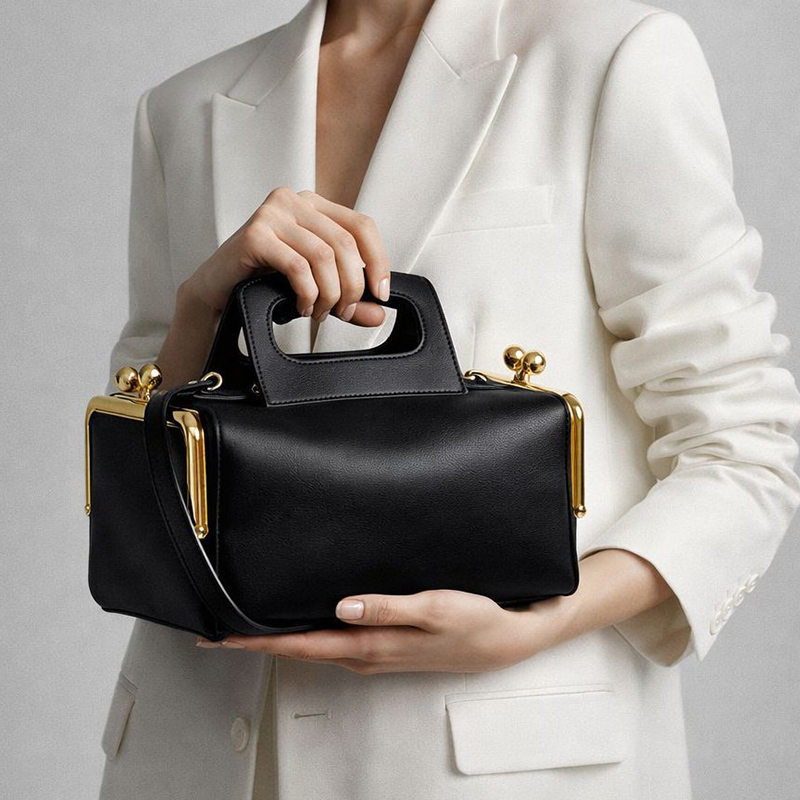 NEW Two side clamp design Fram - Luxury Bags Without Logo ulasan dan harga