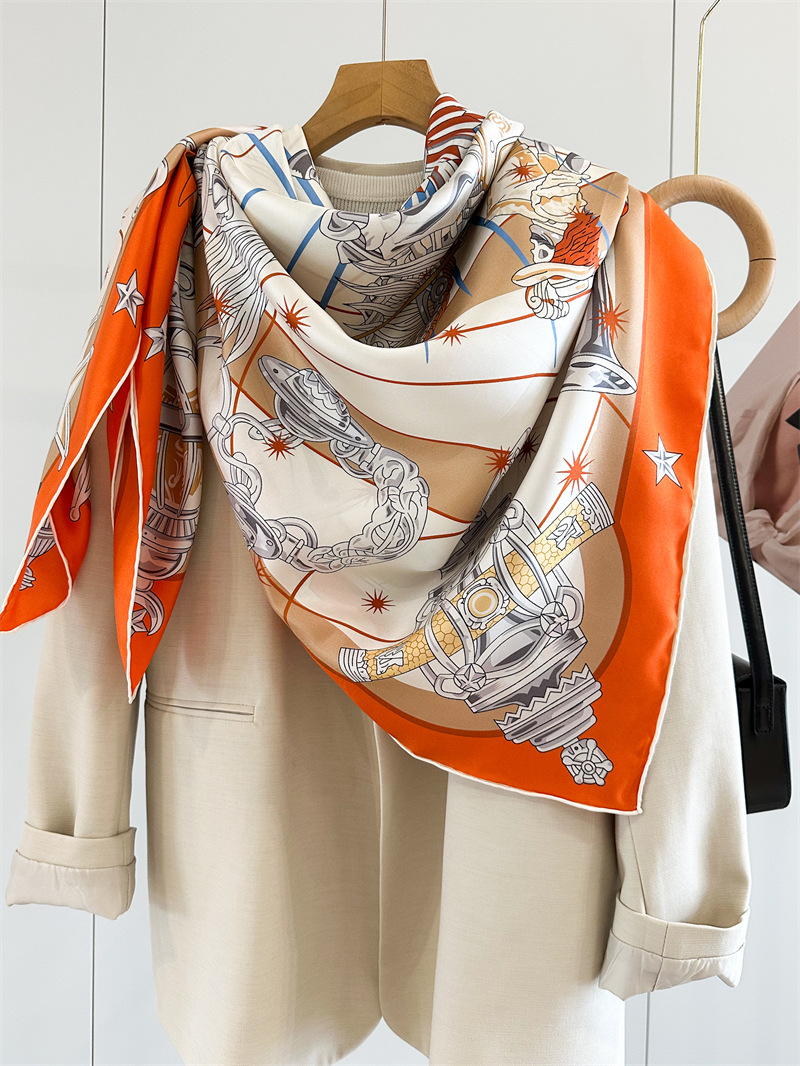 Luxury Brand Scarf Large Silk  - Luxury Bags For Travel ulasan dan harga