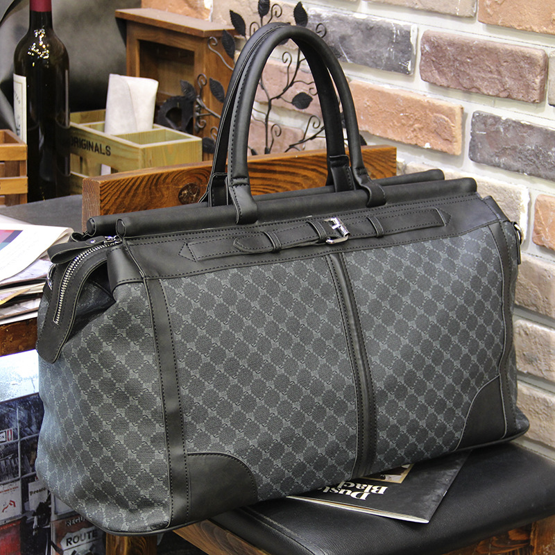 Fashion Plaid Travel Bag Men H - Luxury Bags For Travel ulasan dan harga