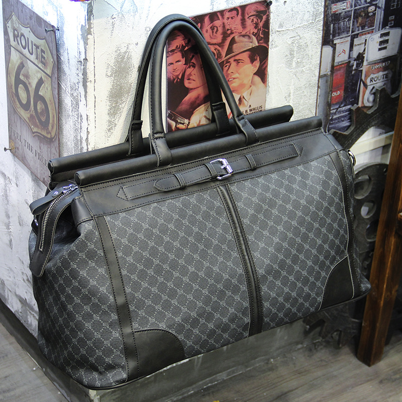 Fashion Plaid Travel Bag Men H - Luxury Bags For Travel ulasan dan harga