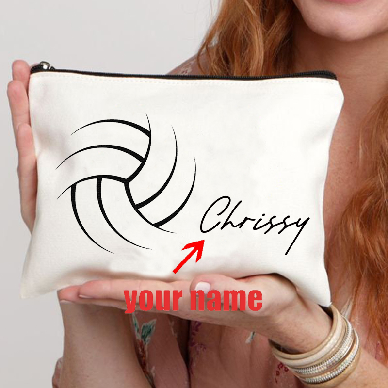 Custom Volleyball Pattern Make - Wristlet Wallet Zipper ulasan dan harga