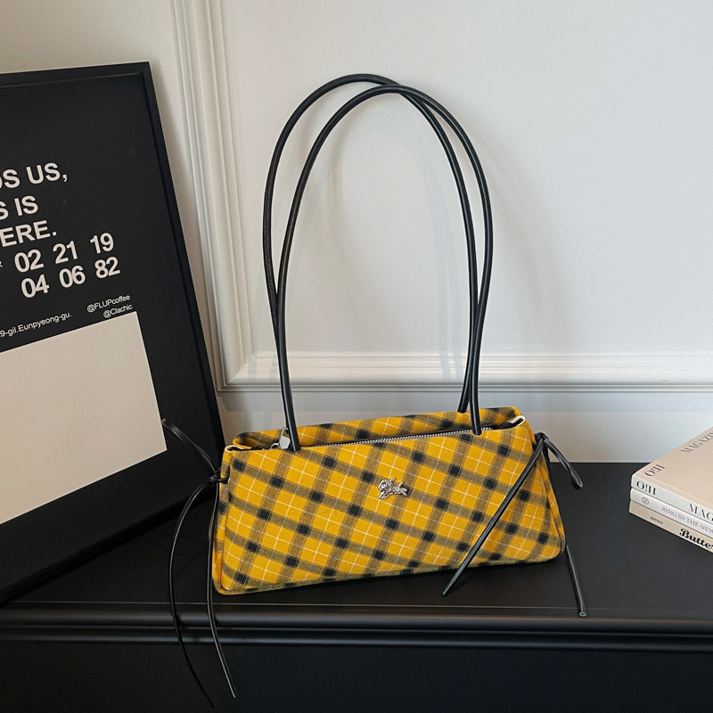 Fashion Microfiber Striped Pla - Luxury Bags That Are Affordable ulasan dan harga