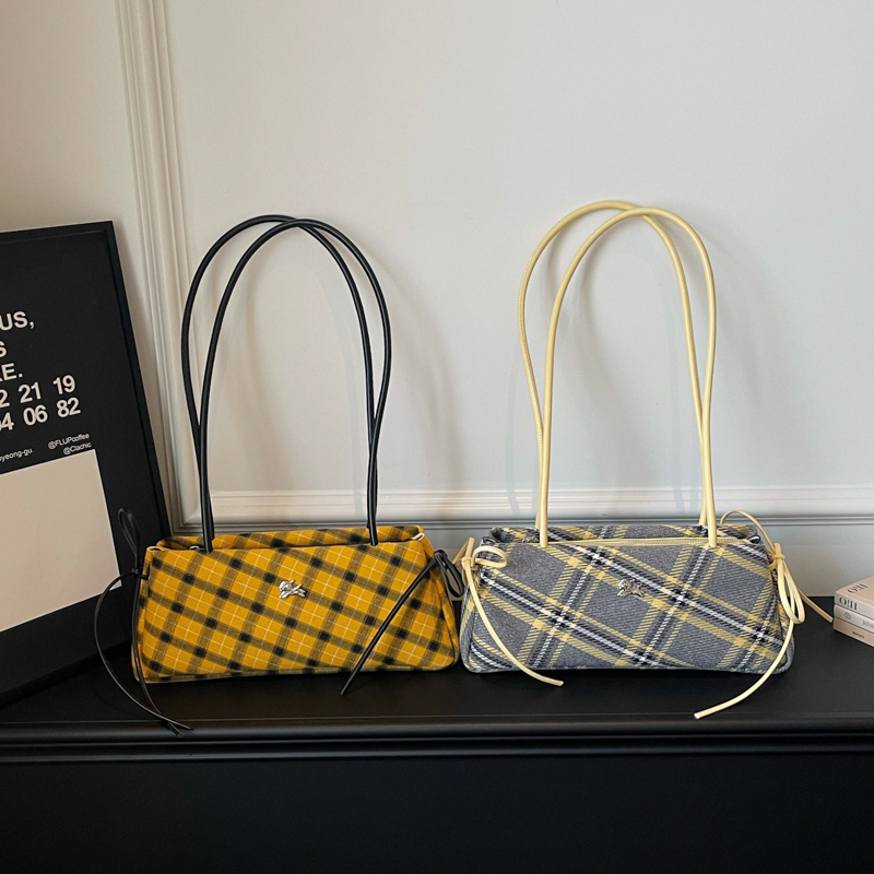 Fashion Microfiber Striped Pla - Luxury Bags That Are Affordable ulasan dan harga