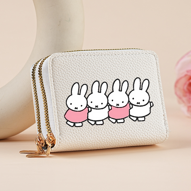Kawaii Miffys Rabbit Short Wal - Key Holder Leather Pouch ulasan dan harga
