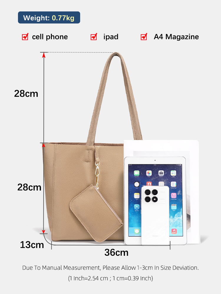 Zency Genuine Leather Large To - Luxury Bags Storage ulasan dan harga