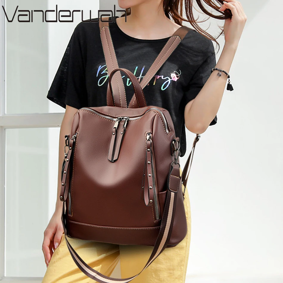 Brand Luxury Backpacks Soft Le - Luxury Bags Storage ulasan dan harga