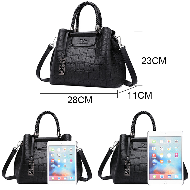 Genuine Leather Handbags For W - Luxury Bags Without Logo ulasan dan harga