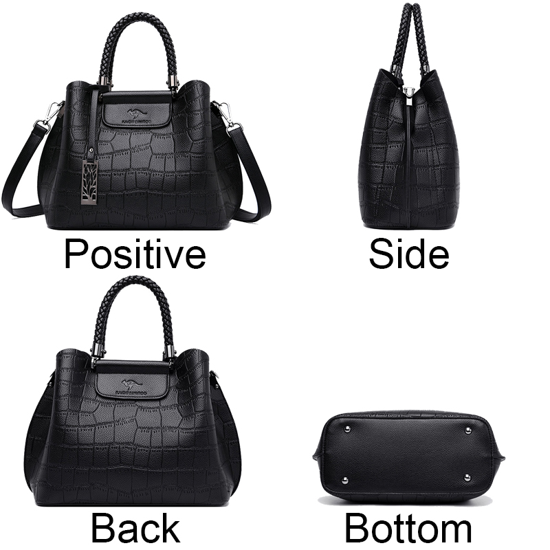 Genuine Leather Handbags For W - Luxury Bags Without Logo ulasan dan harga