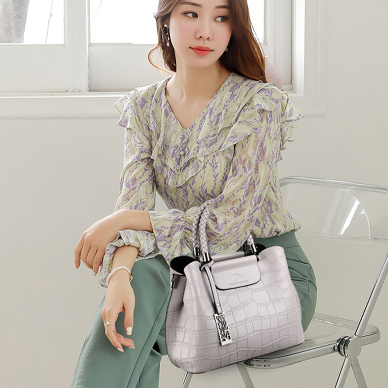 Genuine Leather Handbags For W - Luxury Bags Without Logo ulasan dan harga