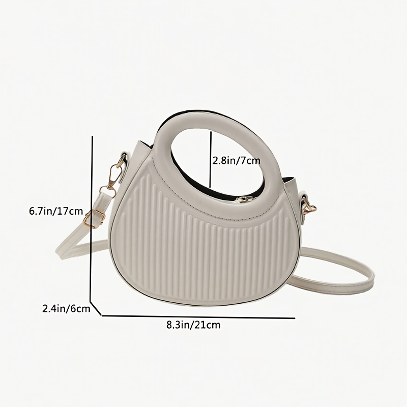 Chic Stripe Design Crossbody B - Luxury Bags Without Logo ulasan dan harga