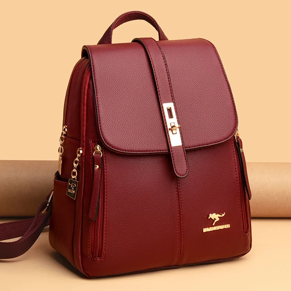 Women Leather Large Capacity B - Luxury Bags Vintage ulasan dan harga