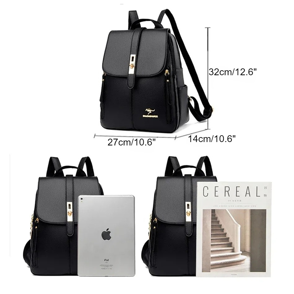 Women Leather Large Capacity B - Luxury Bags Vintage ulasan dan harga