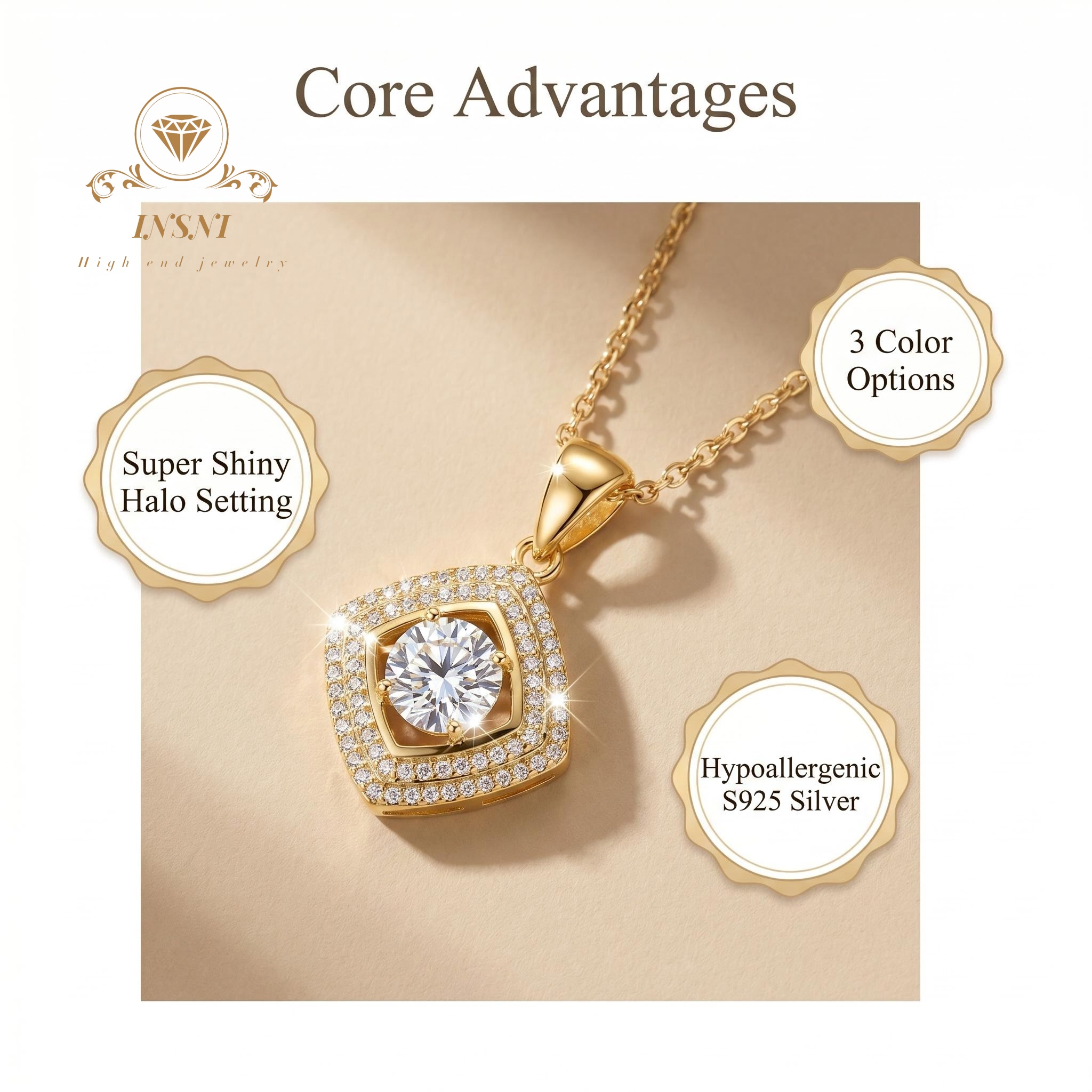 S925 Silver Smart Moissanite S - Luxury Bags That Are Affordable ulasan dan harga
