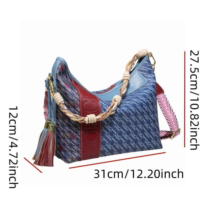CHCH ​ New Women's Letter Prin - Luxury Bags Vip ulasan dan harga