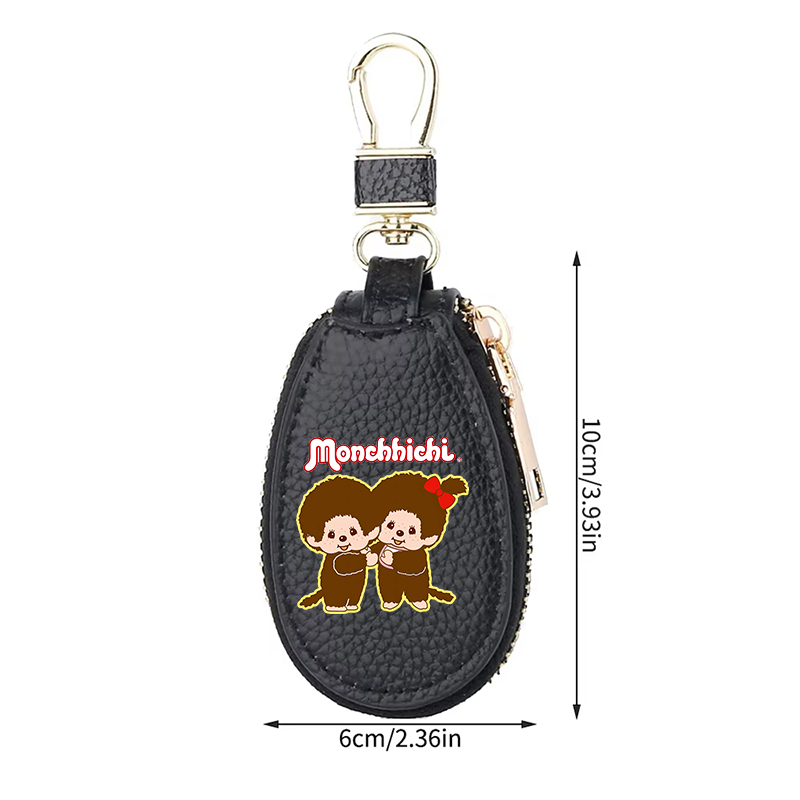 1pcs MONCHHICHI Leather Zipper - Wristlet Wallet Zipper ulasan dan harga