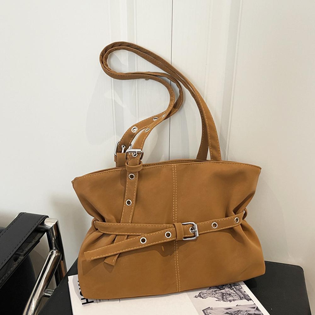Solid-color Versatile Tote Bag - Luxury Bags Vip ulasan dan harga