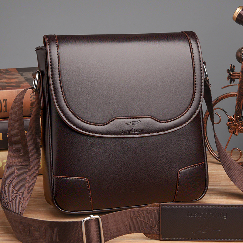 Luxury Brand Men Leather Shoul - Luxury Bags Storage ulasan dan harga