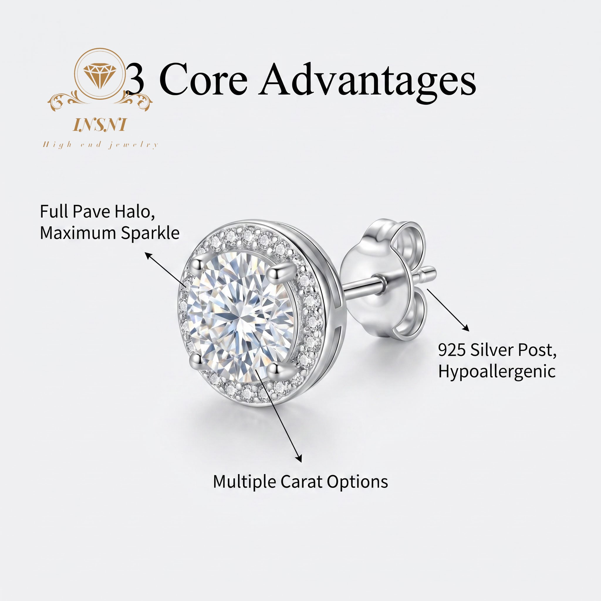D-color Moissanite Sterling Si - Luxury Bags That Are Affordable ulasan dan harga