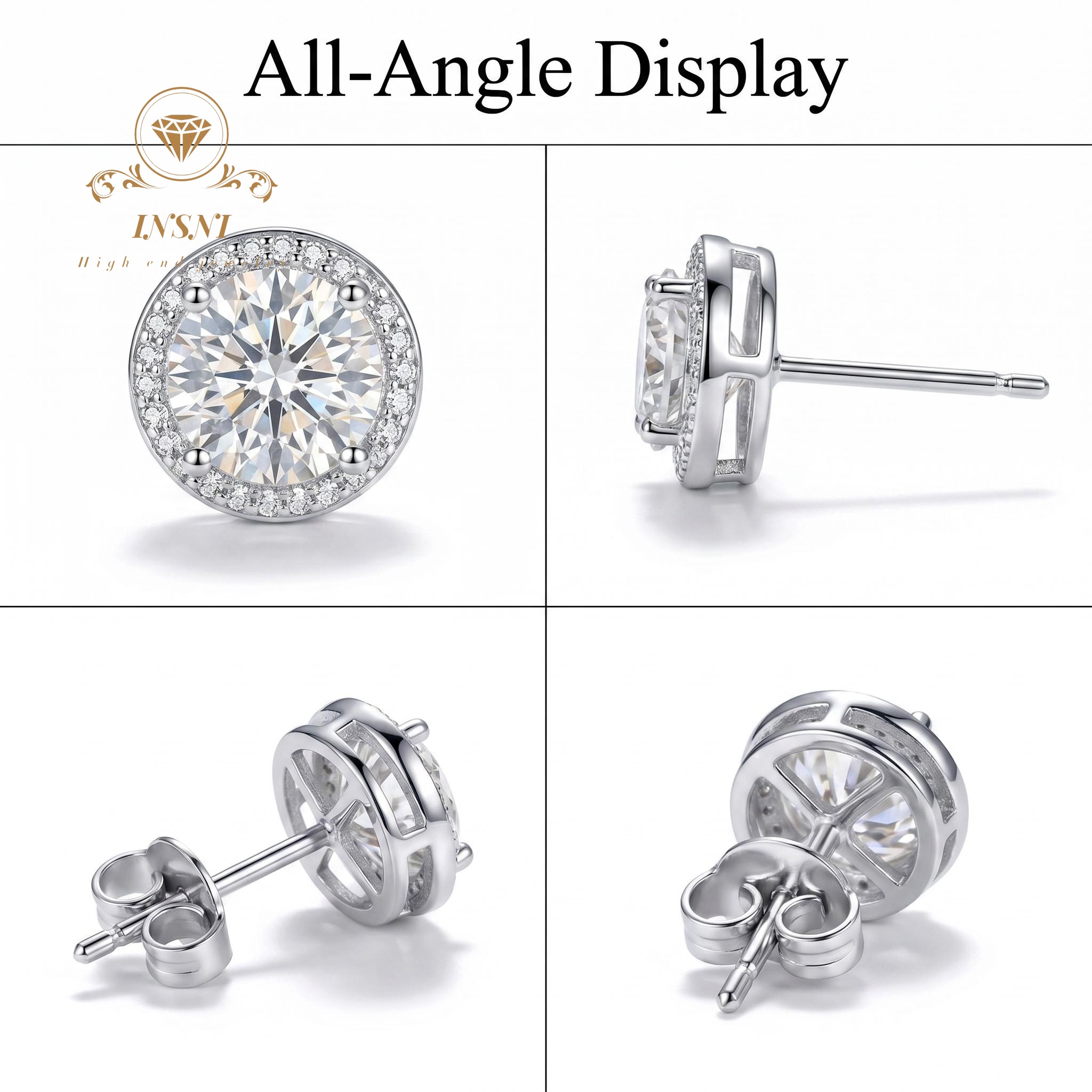 D-color Moissanite Sterling Si - Luxury Bags That Are Affordable ulasan dan harga