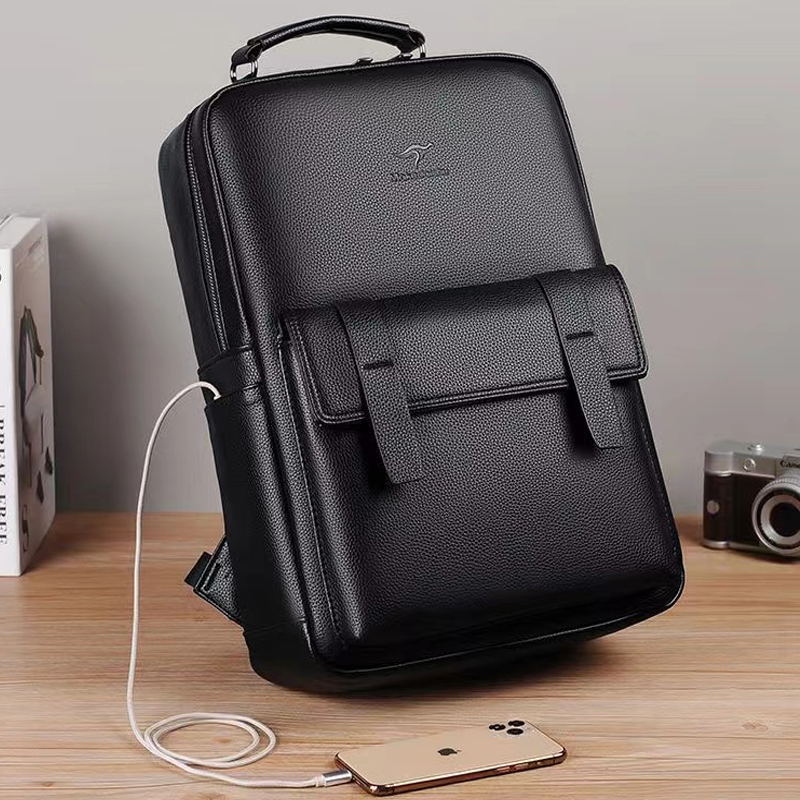 Men's luxury leather backpack  - Luxury Bags For Travel ulasan dan harga