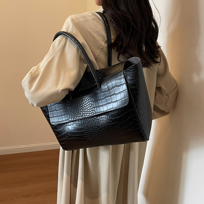 2024 New in Stone Pattern Big  - Luxury Bags Vip ulasan dan harga